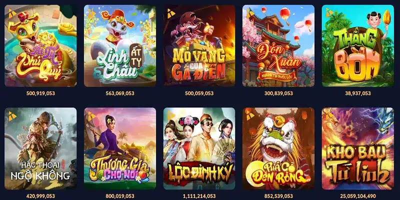 Giao diện game nổ hũ TG88 với hiệu ứng jackpot hấp dẫn khiến người chơi mê mẩn